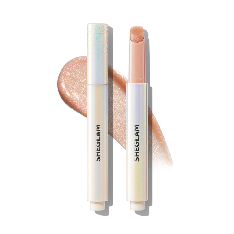 Sheglam Pout-Perfect Moisturizing Solid Lip Gloss Shimmer Lip Plumper - Sugar Crystal