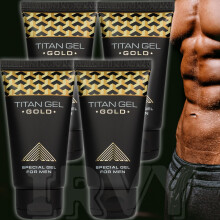 Irvy Titan Gel Gold for Men Original (Pack of 4)