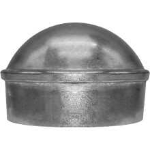 Tapa de poste para cerca de alambre de cadena de 3-1/2"" - Para usar con postes/tubos de 3-1/2"" de di   metro exterior - Tapa de poste de alambre de