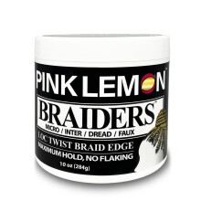 Braiders de limn rosa: sujetar el mximo sin descamacin, larga duracin, mantenga un alto brillo. Para micro interf Faux Loc Twist Borde (10 oz)