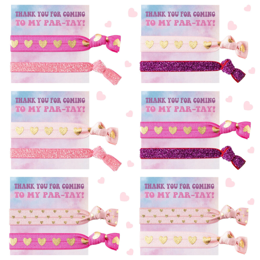 Ffyhiinski Grazie Fasce Elastiche Colorate Per Capelli - 30P Regali Per San Valentino Y2K Stargazer Girl Si Veste Con Fascia Accessori Per Capell