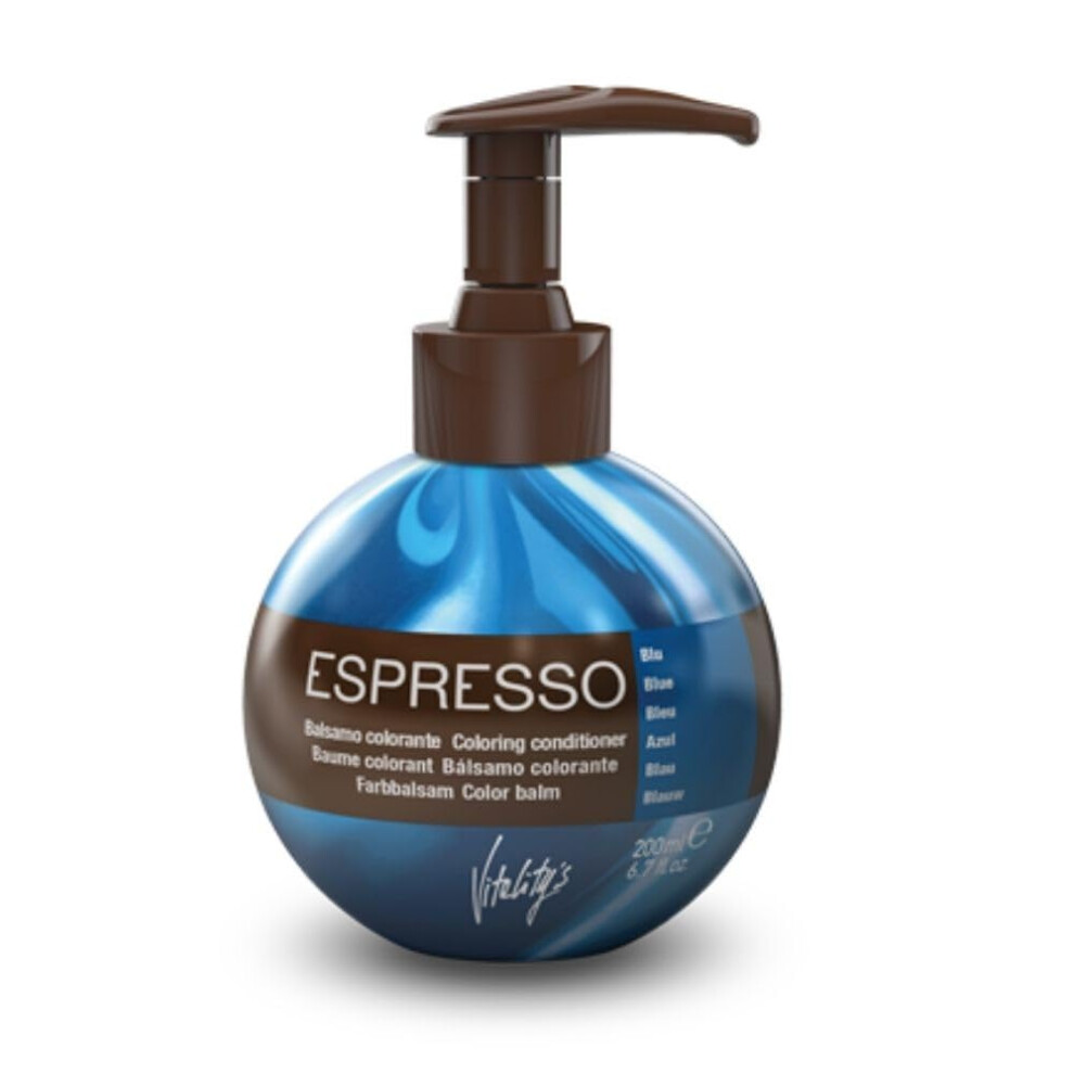 Vitality's By Farmen Vitality's Espresso Hair Coloring Conditioner And Glaze | With Keravit Vegetable-Based Keratin Complex | Restructures And Revitalizes Hair - 6.7 Fl Oz