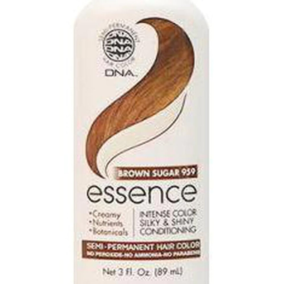 Schwarzkopf Dna Essence Hair Color Infused With Henna Nutrients & Botanical No Ammonia No Parabens No Peroxide (brown Sugar 959)