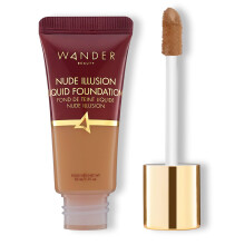 Wander Beauty Nude Illusion folykony alapoz - Gazdag - Kzepes vagy teljes fedsu alapoz niacinamiddal s ltusz kivonattal - Termszetes borbevon