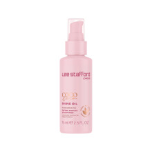Lee Stafford Shine Hair Oil | Coco Loco Collection - Best Nourishing Anti Frizz Styling Oil for Dry & Damaged Hair Adds Moisture and Shine to D