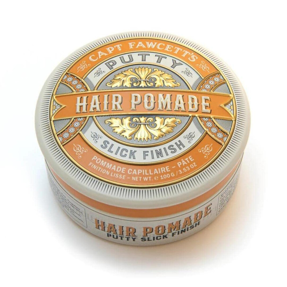 Captain Fawcett Captain Fawcett's Putty Pomade Ochre 100G