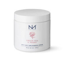 Niven Morgan Green Tea & Peony Mor Morta & Epsom Soak Bath Sale e Spa Mineral Scrub 18 Oz.