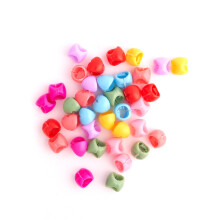 RED by Kiss 36 Pieces Kids Mini Claw Barrettes Self-Hinge Plastic Hair Clips for Girls Toddler Kids Baby 80s 90s Cute Colorful Hair Pin Hair Accesso