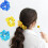 Hanukkah Elastic Hair Scrunch Chanukkah Design (3-pack) 3