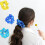 Hanukkah Elastic Hair Scrunch Chanukkah Design (3-pack) 4