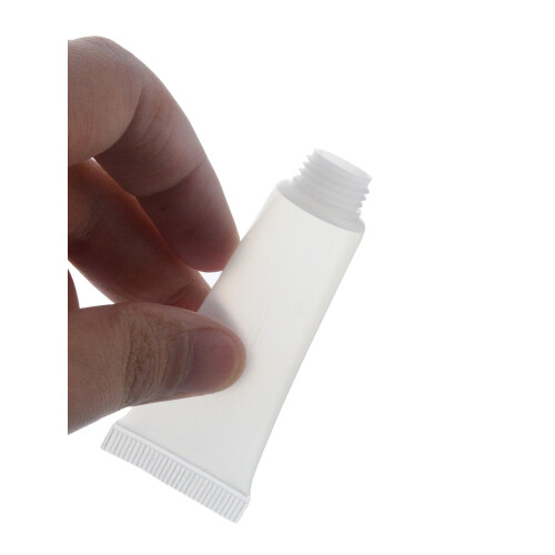Wowlife 8ml Mini Clear Empty Lip Gloss Balm Container Soft Tubes Makeup Box (10 Pcs) 2
