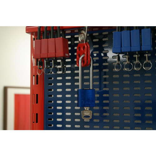 Abus Lockout Padlock  KD  Blue  1/4 In. Dia. 2