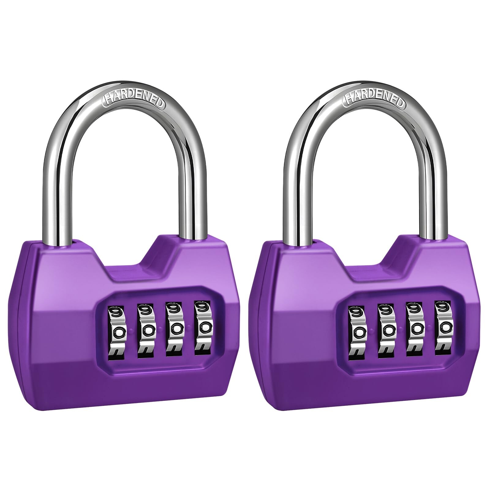 2 Pack Discu Discu 4 chiffres combinaison Locker Lock large chane de ...