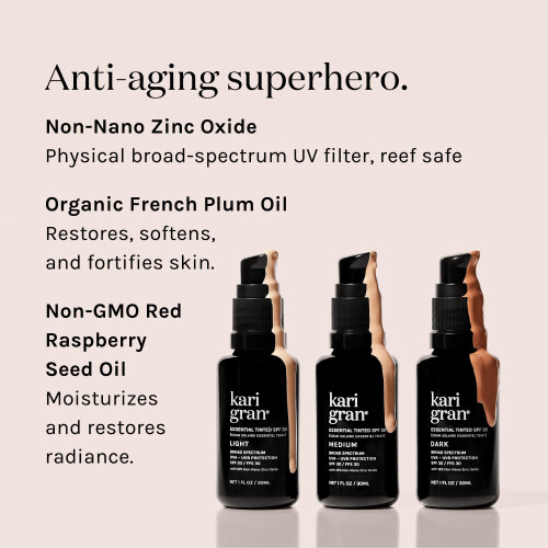 Kari Gran Essential Tinted SPF Anti-Aging Tinted Moisturizing Sunscreen 2