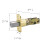 Design House 783217 Universal 6-Way Replacement Deadbolt Latch Polished Brass 2