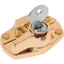 Prime-line U 9927 Keyed Sash Lock Child-Proof Security Lock l?ser kun op m/ n?gle til aluminium vinyl eller tr? dobbelt-hung windows 2hole centre