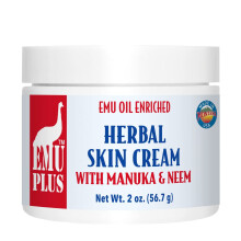 Emu Herbal Skin Cream with Manuka & Neem Montana Emu Ranch Co. 2 oz krm