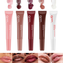 KTouler 5 Color Glossy Lip Butter Gloss Moisturizing Non-stick Cup Liquid Lip Gloss Natural Plumping Lip Tint Mirror Toot Lip Gloss for Women (5 Colo