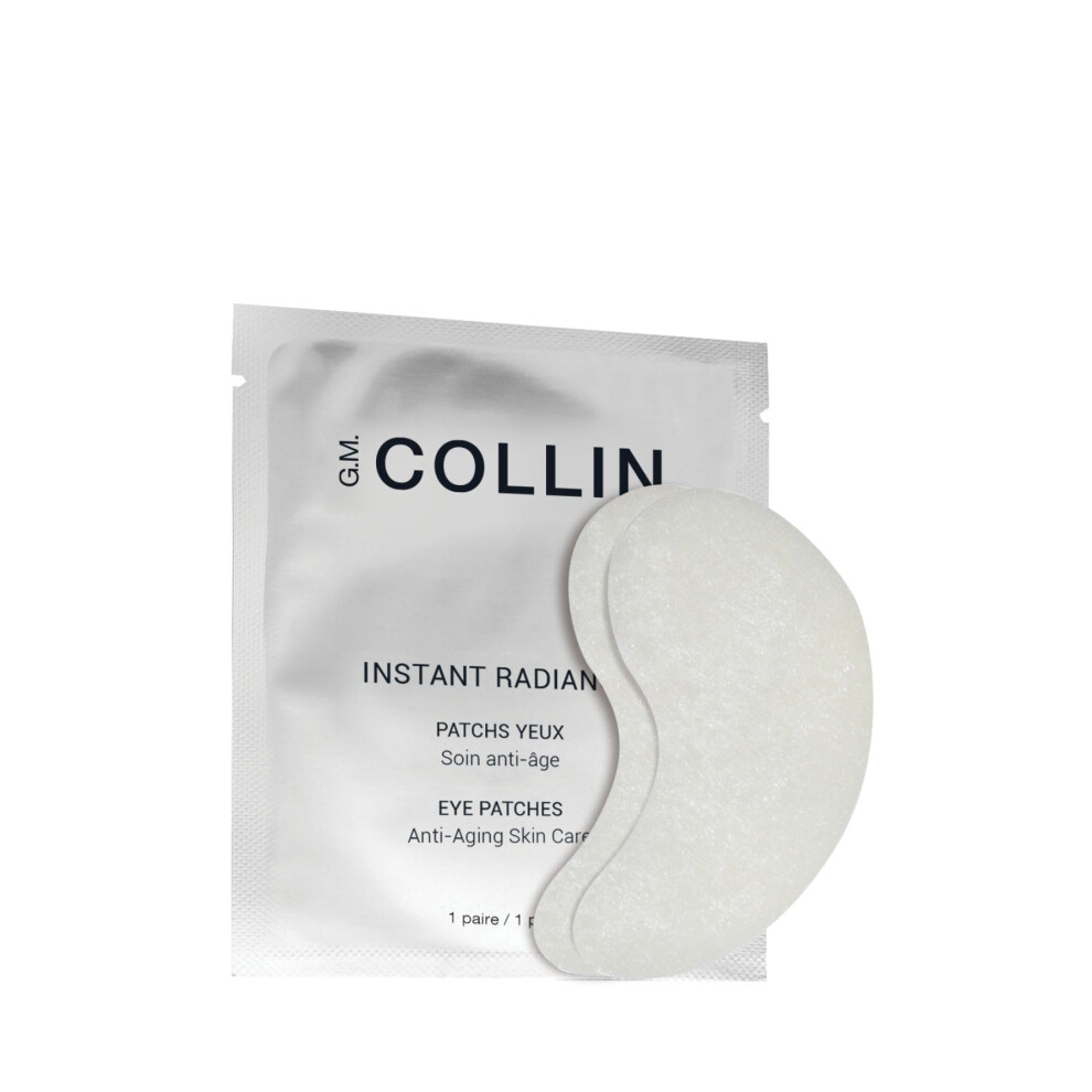 G.m. Collin Dark Instant Radiance Eye Patches | Hydro Gel Under-Eye Patches To Visibly Reduce Puffiness And Circles | 5 Pairs
