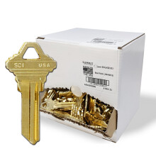 Clés brutes Schlage SUMMIT DOORWARE en laiton de qualité supérieure | Clés brutes pour usage domestique et professionnel | Lot de 250 clés brutes