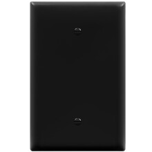 ENERLITES res eszkz fali lemez Jumbo res burkolat Fnyes fellet Tlmretes 1-Gang 5,5"""" x 3,5"" polikarbont, hore lgyul muanyag 8801O-BK fekete