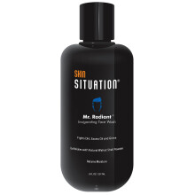 Mr. Radiant Men Daily Facial Cleanser a Moisturizing Face Wash Detox that removes Dirt and Oil Exfoliates Unclogs Pores and Acne Fighting Hydrate