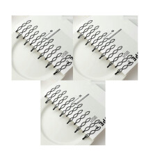 36 Pcs Black Vintage Hair Pins Mini Bobby Pins Fashion BB Clip Invisible Bangs Clip Small Bobby Pins for Women and Girls Decorative Wedding Dainty Acc
