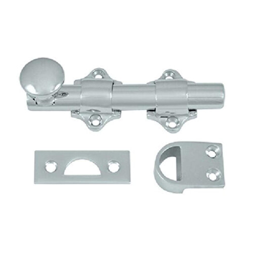Deltana DDB425U26 HD Solid Brass 4-Inch Dutch Door Bolt