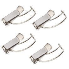 Rannb vippel?s i rustfrit st?l hardware Fjederbelastet vippel?s til v?rkt?jskasse/etui 61 mm/2,4"""" L?ngde - pakke med 4