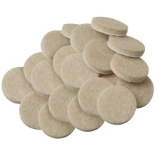 SoftTouch 3/4""-es, kerek, nagy teherbrs, ntapad filc btorprnk vdik a felleteket a karcolsoktl s srlsektol, bzs (20 db)