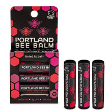 Portland Bee Balm All Natural Handmade Tinted Beeswax Based Lip Balm Asssorted Color Shimmer 3 Count
