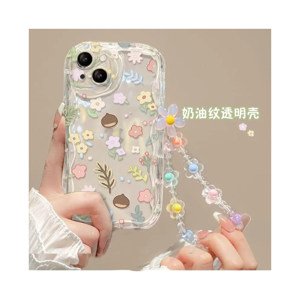 (S11748, Samsung S23 Plus) 3D Flower Chain Case For Samsung Galaxy S25 S24 S2 931288475894