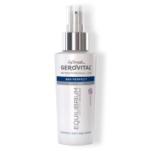 Gerovital EQUILIBRIUM Perfect Anti-Aging Serum with Peptide 5% | Intensive Treatment for Mature Dry and Wrinkled Skin | Professional Product 100 ml