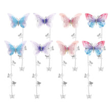 eMagTech 4 pr (8 db) Pillang Bojt Hajcsat Fairy Hair Barrette Bojt Hajdsz Elegns Fejfedo Haj kiegsztok Lnyoknak Noi