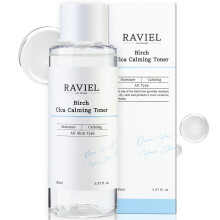 RAVIEL Birch CICA Calming Toner | Cenella Asiatica Soothing Trouble Care Hydrating for Sensitive Skin | Barrier Calming Gentle Moisturizing Kore