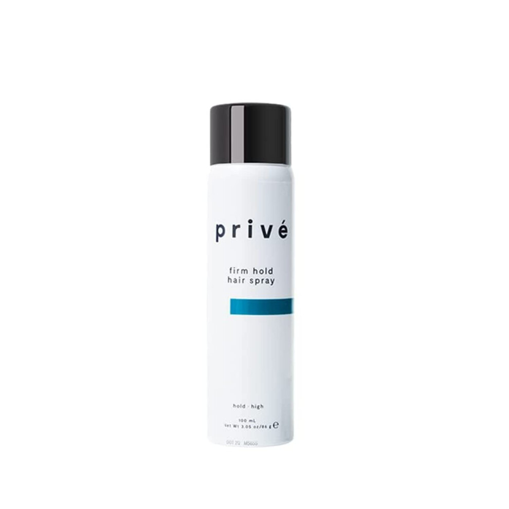 Prive Firm Hold Hairspray - Lock Your Look In Place With 12-Hour Lasting Hold (3.05 Fluid Ounces / 86 Milliliters)