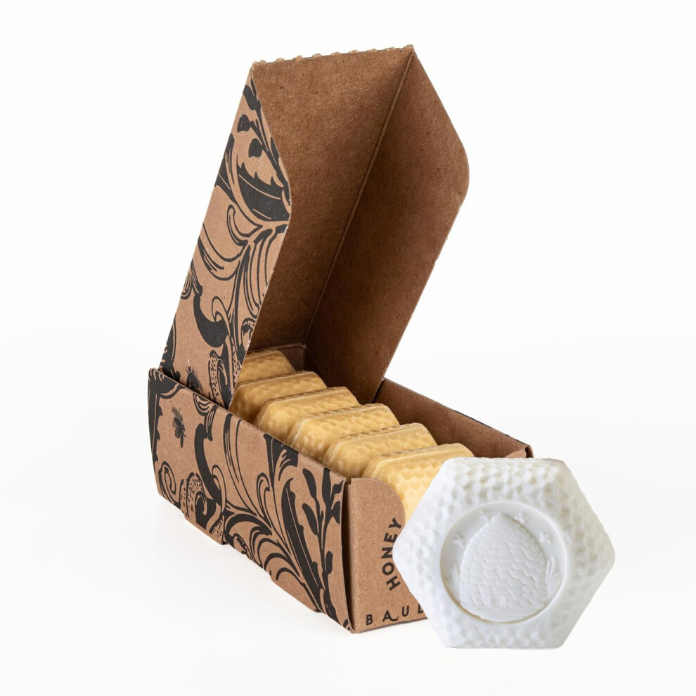 Baudelaire Honey Goat's Milk Guest Soap - 1.4 Oz - Singles Pack Unwrapped 6Units/Pack