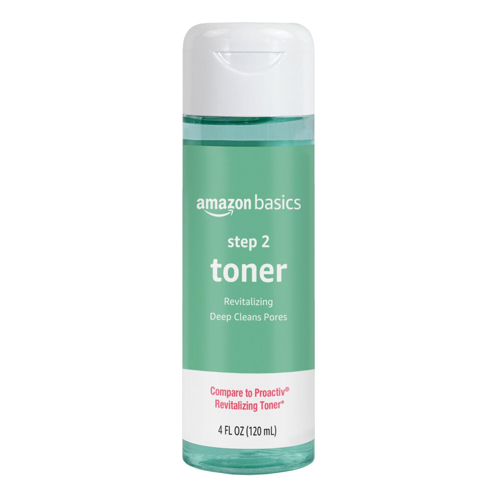 Amazon Basics 3-Step Acne Remedy System Toner  4 Fluid Ounces  1-Pack
