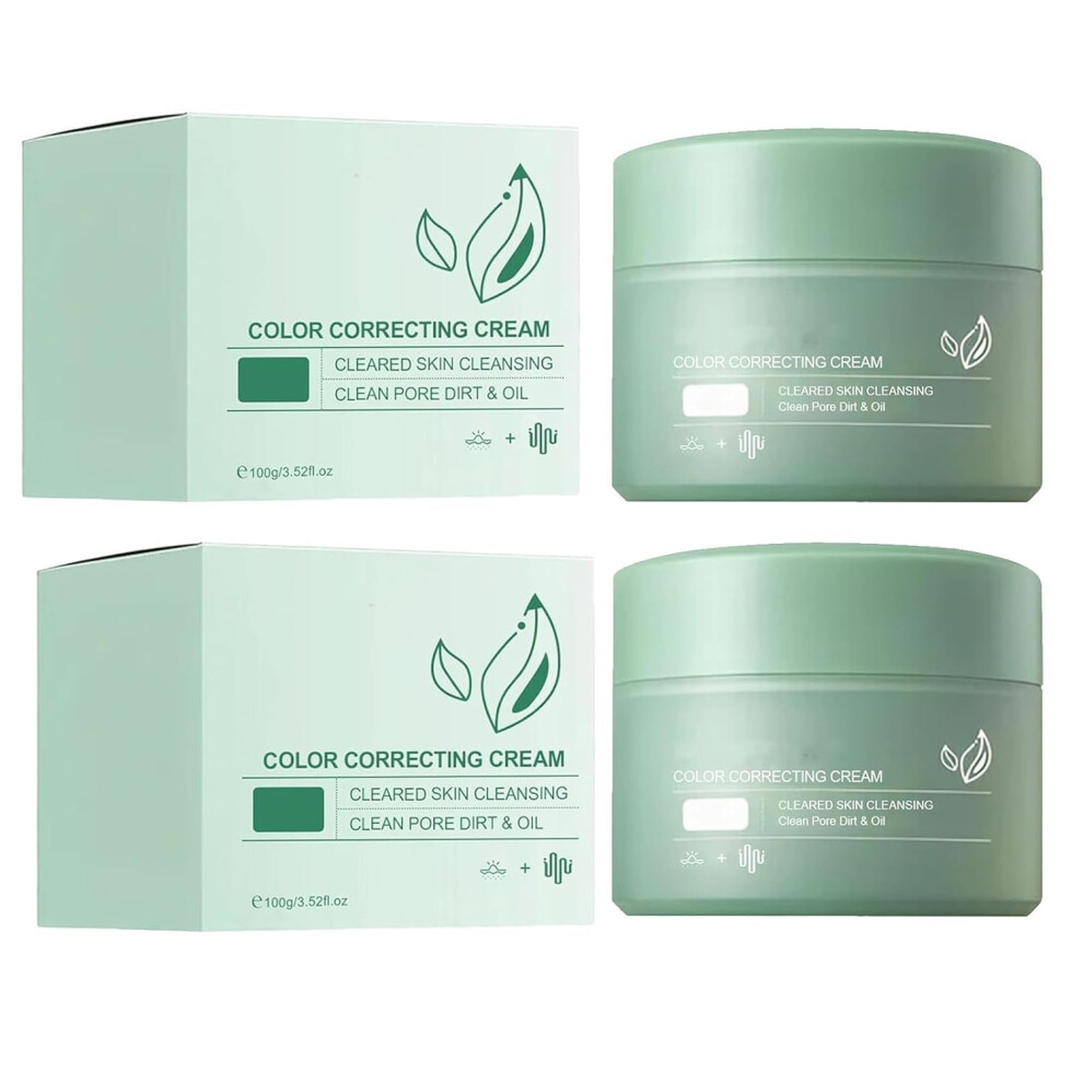 West&Month Complexion Moisturizer  Green Redness Concealer  use after moisturizer  sunscreen and before makeup (2PCS)