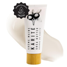 Karit? Crme Mains Nourishing Hand Cream for Dry Hands | Shea Butter Organic Jojoba & Rosehip Oil Blend | Dermatologist-Formulated and Approved | Cru