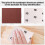 BAOSTC 1/4 Sandpaper Sheet 4-1/2""""*5-1/2"""" Assorted 60-80-120 50PACK 4