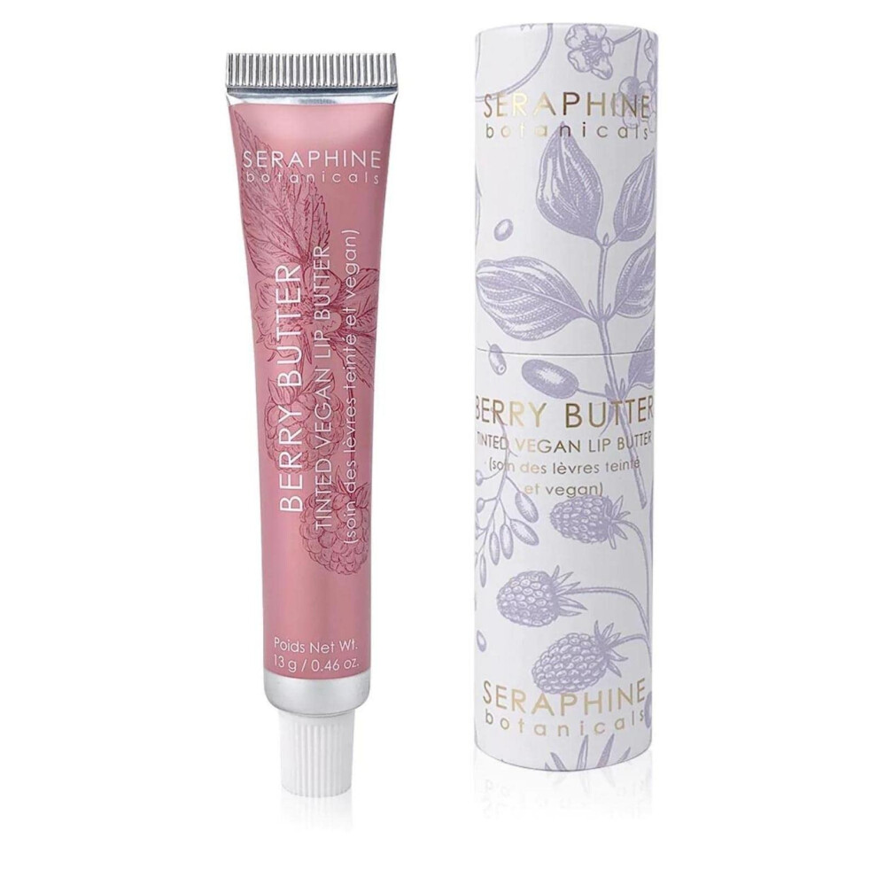 Seraphine Botanicals - Berry Butter - Beurre     l   vres teint    v   g   talien (Apricoral) - Formule v   g   talienne, sans cruaut