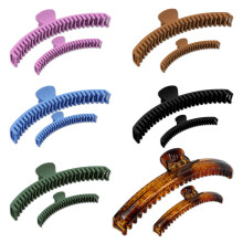 12 Pcs Hold Everything Hair Claw Clips 4.7 Inch and 2.5 Inch Claw Clips Set for Thick Thin Straight and Curly Hair Strong Clip Non-Slip 6 Col