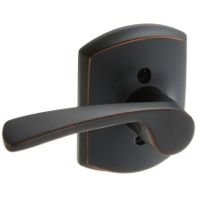 Schlage Lock Company F170MER716GRWLH Merano balkezes szimpla ajtkar, Decorati regtett bronzzal