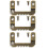 HangZ Flat Mount Sawtooth Hanger 20lb 20000 (3 Sets per Pack) 1
