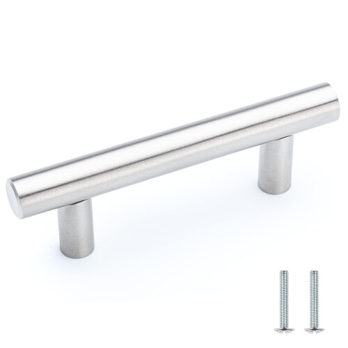 Pandora Pandora - Pull Bar Handle SOLID Stainless Steel For Drawer Kitchen Cabinet Hardware - 4 inch
