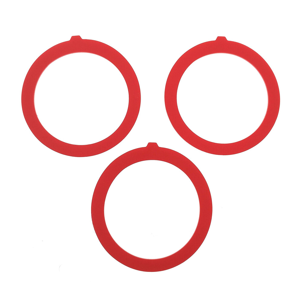 Compatible Kohler Flush Valve Seal - 3 Pack Toilet Ring Seal Gp1059291 - Flushing Gasket By Essential Values 732068043308