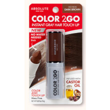 Absolute New York Color 2 Go - Instant Root Touch Up hajrd (HCHS04 Sttbarna, 0,21 oz)