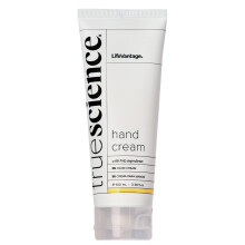 TrueScience Hand Cream (100ml) Nourishing Hydration for Dry Hands with Shea Butter Aloe Vera Juice Sunflower Seed Oil Vitamin Complex and Nrf2 A
