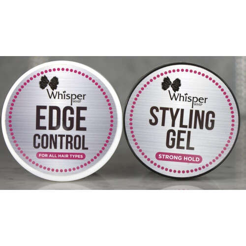 styling gel Whisper Whip Ultra Hold & edge control